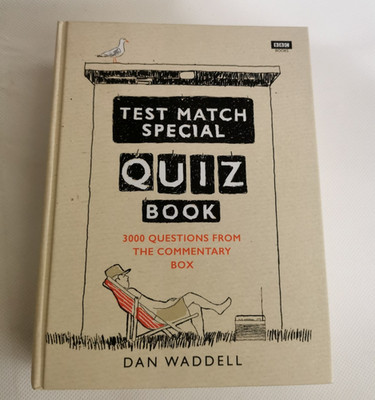 Test Match Special Quiz Book 3000 Questions-Waddell, Dan BBC Books Hardcover New