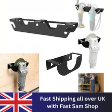 Angle Grinder Wall Bracket Tool Storage Holder Hook Garage Metal Work Industrial