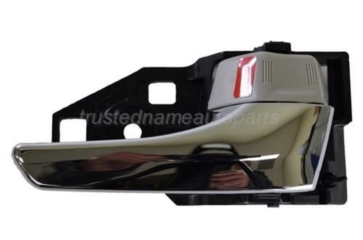 fits 2009 to 2015 Venza Interior Door Handle Right Front Rear Chrome Gray