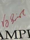 PNC Father Son Challenge Multi-Signed Flag Auto Nelly Player Thomas Daly Watson — photo 8
