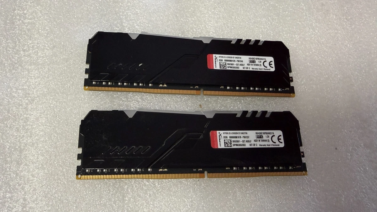 HyperX DDR4 SDRAM Memory (RAM) 2 Modules for sale | eBay
