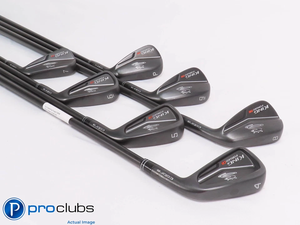 Nice Cobra KING Forged CB/MB 4-PW Combo IRON SET - KBS CTaper Stiff Flex 458167 - Image 2 of 4