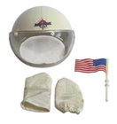 Vintage CABBAGE PATCH KIDS Astronaut Helmet Gloves & Flag for Doll