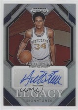 2024-25 Panini Prizm Draft Picks Legacy Signatures Silver Austin Carr Auto 0v82