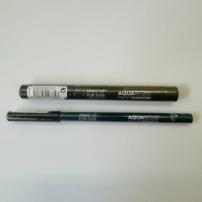 MAKE UP FOR EVER AquaResist Smoky Shadow Eye Stick 04 JUNGLE + Eyeliner 6 FOREST