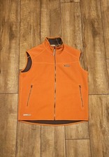 Timberland fleece Gilet Orange Size L Excellent Condition