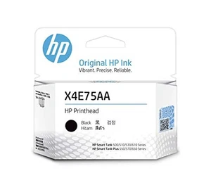 HP X4E75A Black Ink Tank Printhead Genuine Replacement Print Head