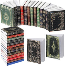 200 Pcs Mini Dollhouse Books 1:12 Scale Accessories for DIY Projects