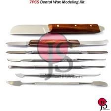 Dental Wax Modeling Instruments Waxing Carver Plaster Knife Spatula Laboratory