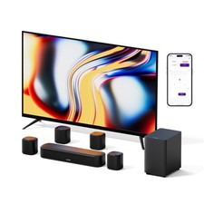 ULTIMEA 7.1ch Sound Bar with Subwoofer, Virtual Surround System Black