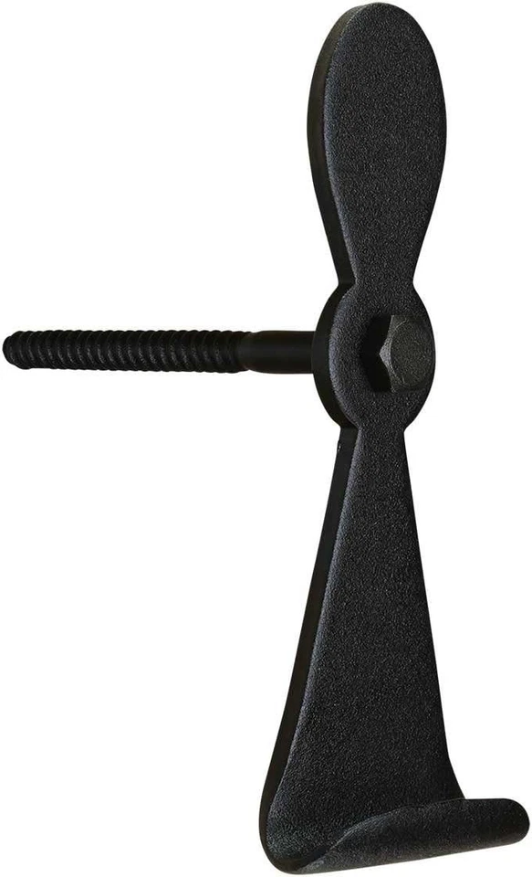 Persiana Perros Hierro Par Pequeño Georgetown Forjado a Mano Rústico Decoración del Hogar Foto 2 de 2