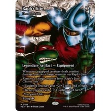Presale Raph's Jitte (umezawa's Jitte) (borderless) (019) Teenage Mutant Ninja T