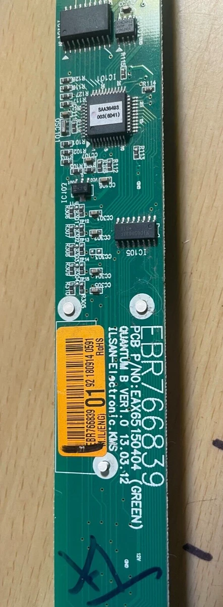 LG Refrigerator User Interface Board EBR766839 | eBay