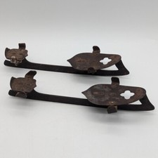 Antique Vtg Samuel Winslow National Ice Skates 2120 Blade Worcester MA