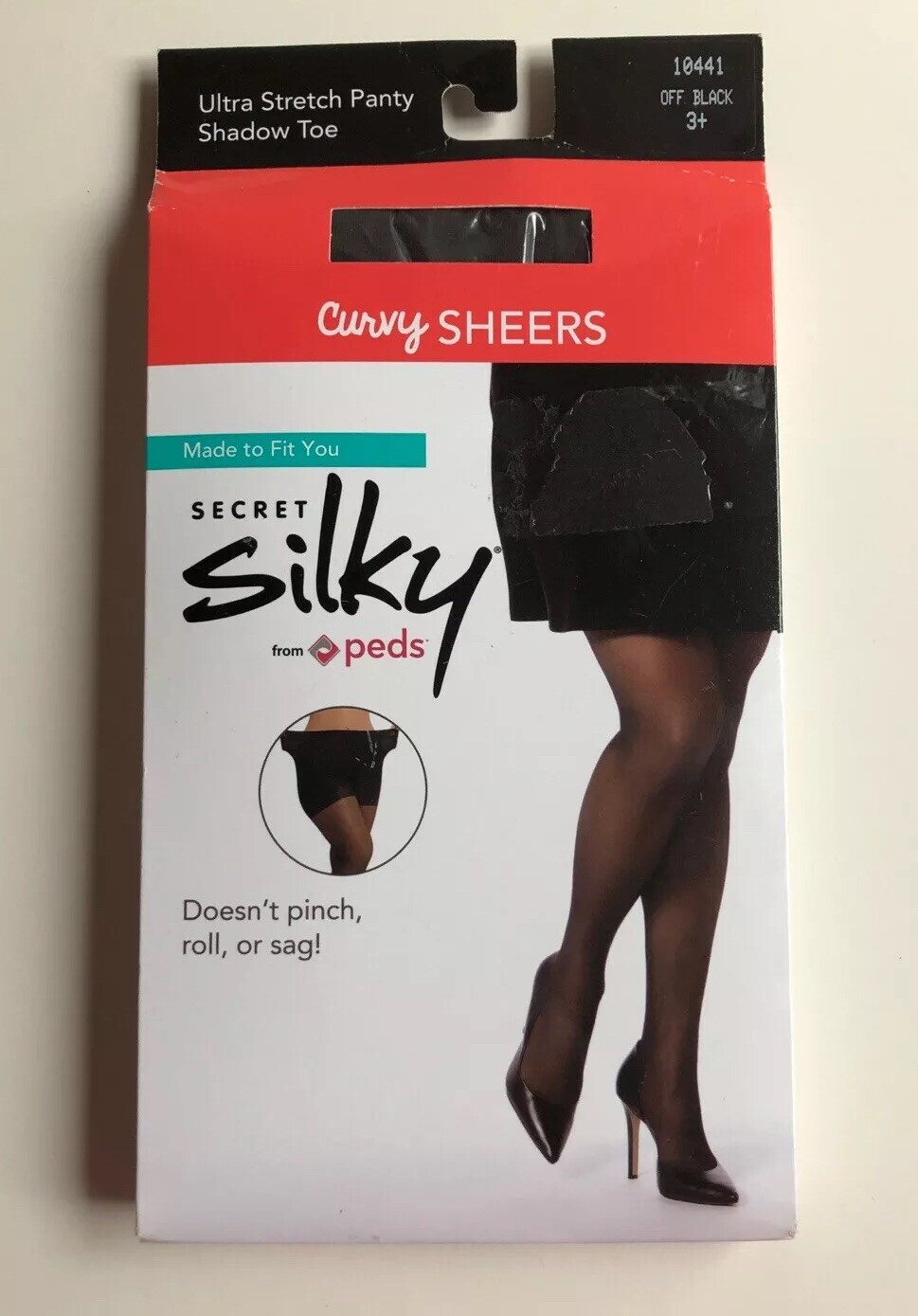 shadow toe pantyhose