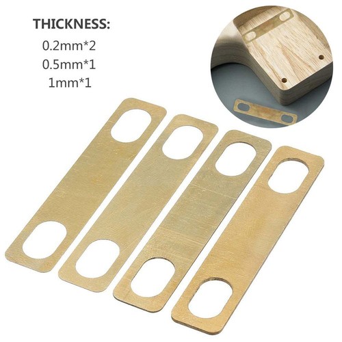 Strengthen Bass Neck Shim Connecting Pad Heightening Gasket Guitar Neck Plate eBay