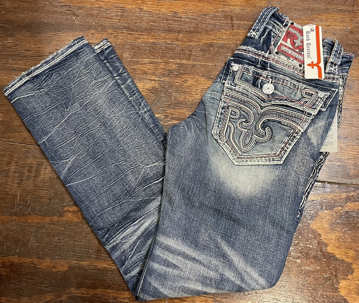 Rock Revival Men's Jean's STRAIGHT REMI-J200 | eBay
