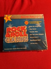 KARAOKE PARTY: ROCK  ROLL - V/A - 2 CD - KARAOKE - BRAND NEW SEALED 