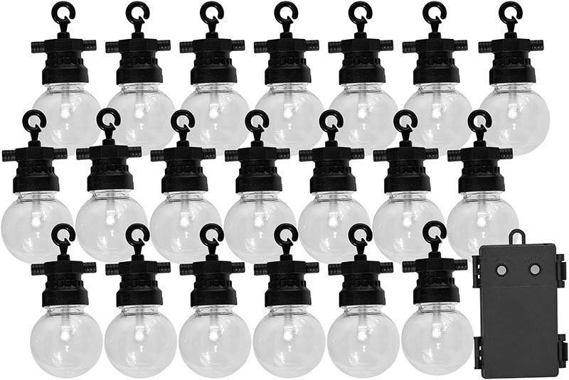 Battery Powered String Light Set with 24 Hour Timer - 6m