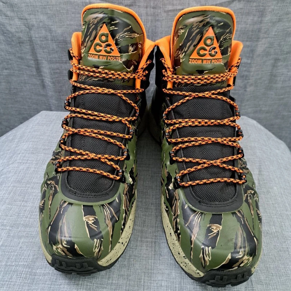 %Nike Zoom MW Posite Men Shoes Sneakers Camo Leather Sz 10 / A 34 Nike Zoom MW Posite Men Shoes Sneakers Camo Leather Sz 10  main image 2