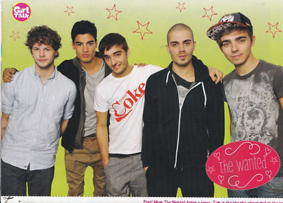THE WANTED clippings pages magazine/newspapers 20x30cms GSP
