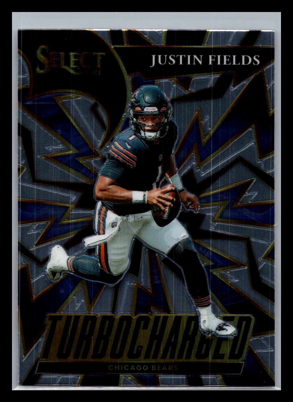 2021 PANINI SELECT #TUR-4 JUSTIN FIELDS TURBOCHARGED MINT/GEM MINT
