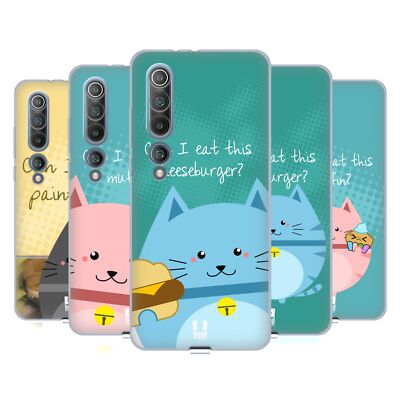 HEAD CASE DESIGNS CURIOUS CATS SOFT GEL CASE FOR XIAOMI PHONES