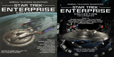 Star Trek: Enterprise (2001-2005) TV-Series Soundtracks Vol. 1&2 Score 8CDs