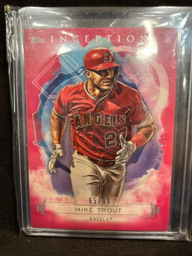 Mike Trout 2019 Bowman Inception Pink Card #65/99