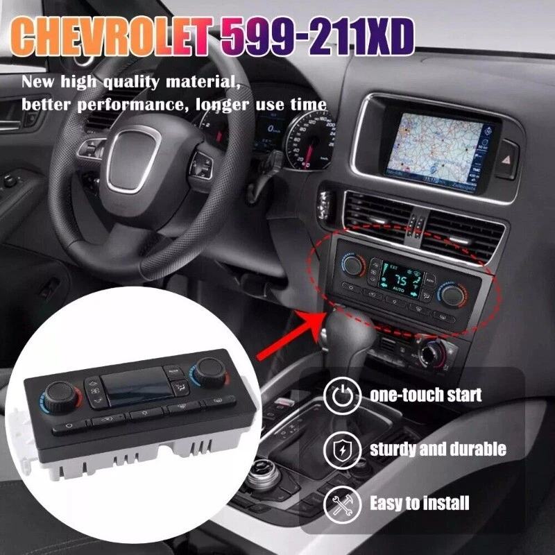 HVAC Climate Control Module Fits for Chevrolet Silverado 3500 Classic Hummer H2 Foto 3 de 4