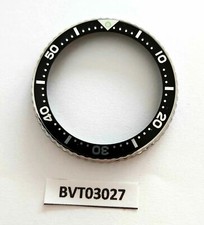 NEW AF SEIKO MENS BEZEL BLACK "IO" INSERT 7002 7000 6309 7290 WATCH BVT03027