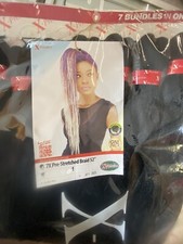 7X pre-Stretched Ombr  Braid 52   7 bundles, high quality latest  Color 1