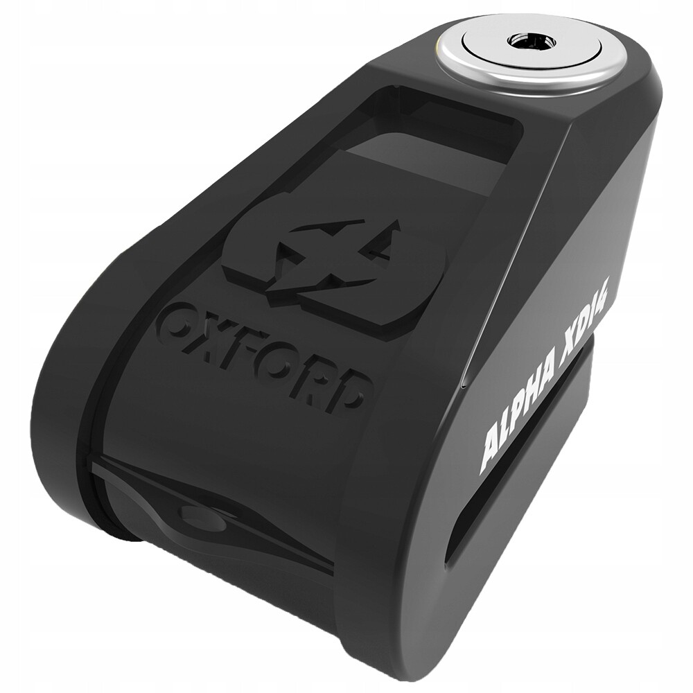 Bloque-disque de frein moto Alpha XD14 noir goupille 14mm antivol universel