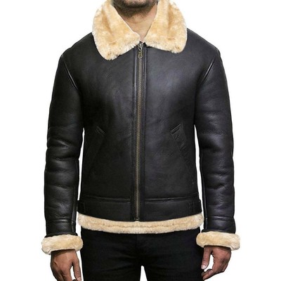sheep leather jacket