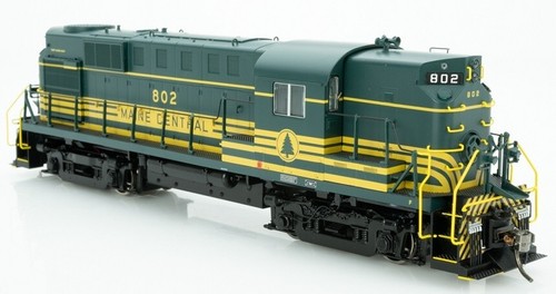 Rapido HO Scale Alco RS11 Lok Maine Central DCC & SOUND # 31569 CAB 801 | Zustand: New