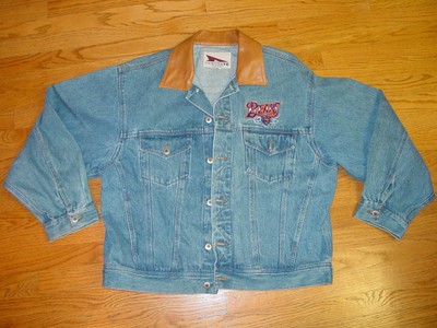chicago bears denim shirt