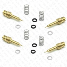 Fuel Air Mixture Screw 4 Set FOR Honda VF750C Magna 94-03 VFR750F Interceptor