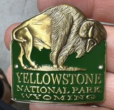 Die Cut Yellowstone National Park Hiking Staff Stick Medallion NEW Old Faithful
