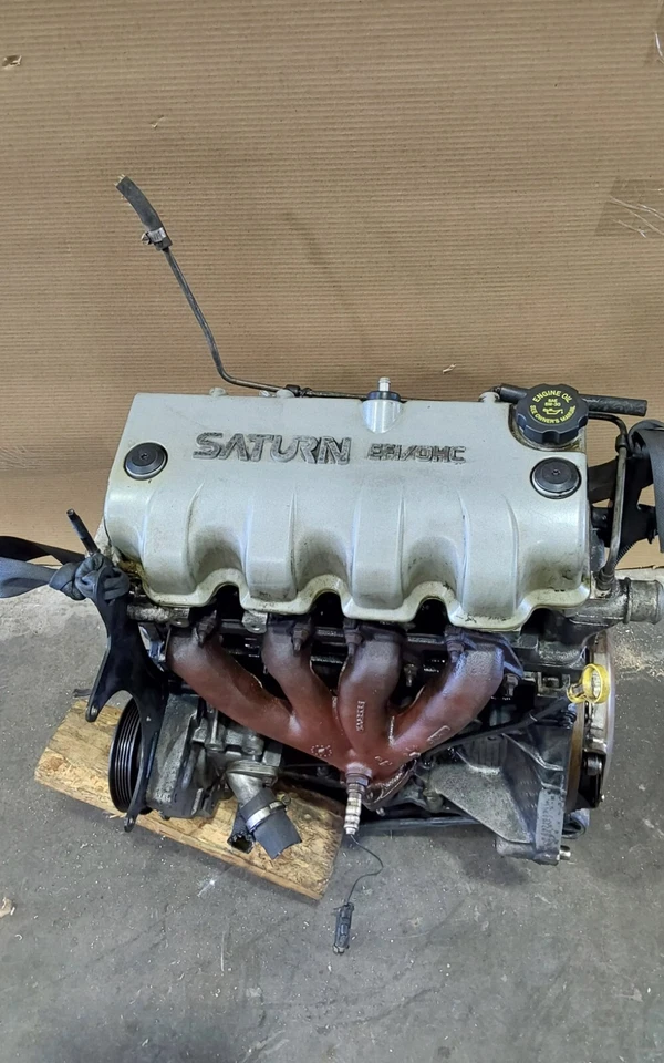 Saturn SL1 STD 1998 4 puertas V4 conjunto de motor/vin 8 octavo dígito - 120 k millas Foto 2 de 4