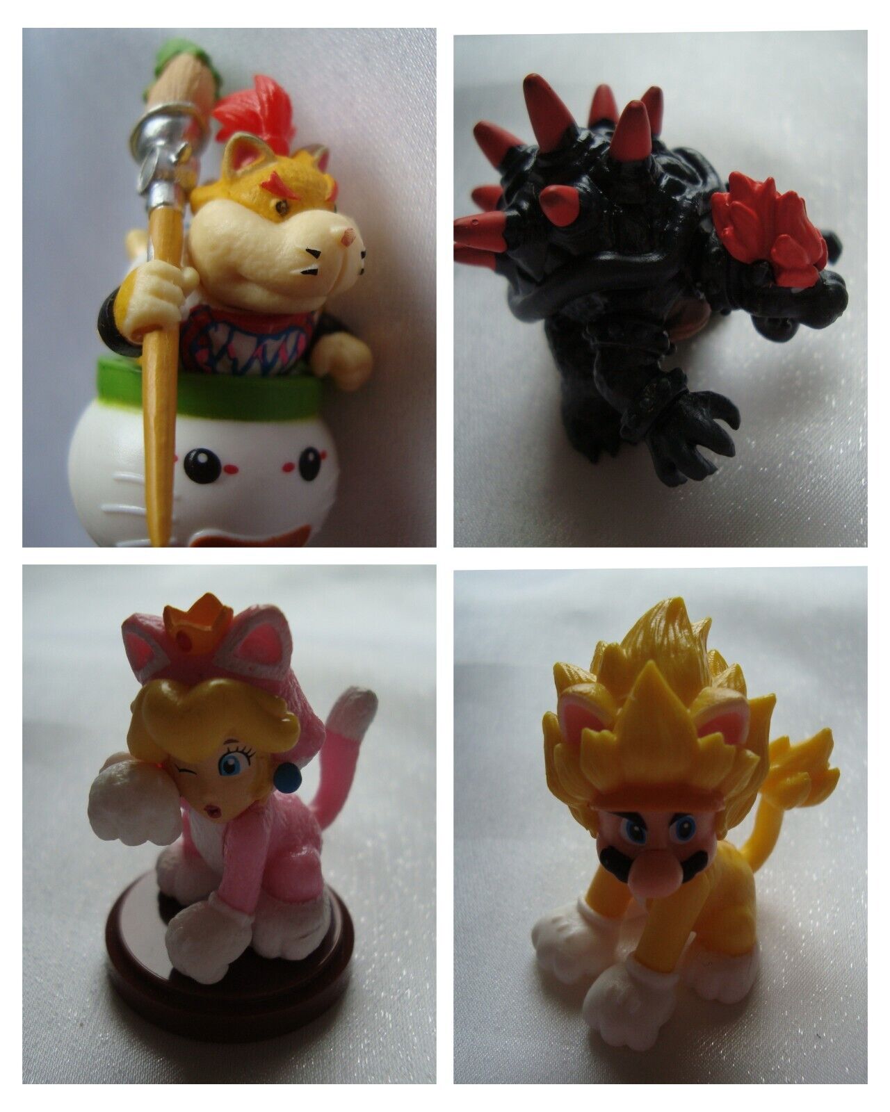 Giga Cat Mario Neko mini Figure Furuta Choco Egg Japan Super Mario Bros  series