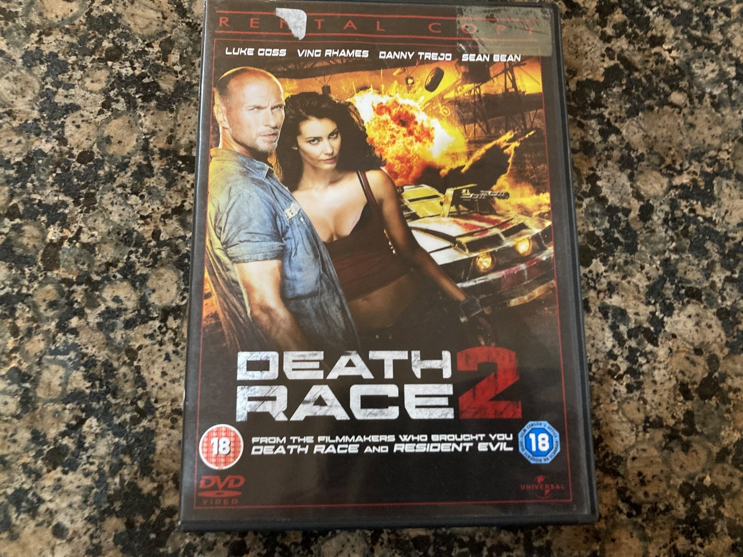 Death Race 2 DVD FREE SHIPPING