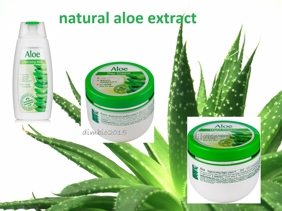 Aloe Vera Day & Night Face Cream for Dry & Normal Skin Vitamins A+E+C : |  eBay