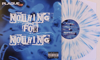PLAGUE UK Nothing For Nothing NEW Dec 2020 Studio LP LTD Splatter Vinly 