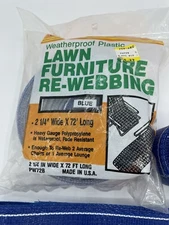 Blue Frost King Webbing USA Made 2 1/4 x 72’ plus 16’