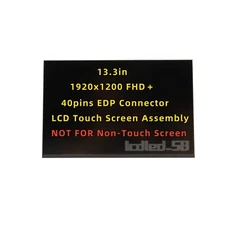 NEW Lenovo NV133WUM-T01 V3.3 5D10V82509 SD11M38903 LCD Touch Screen Assembly FHD