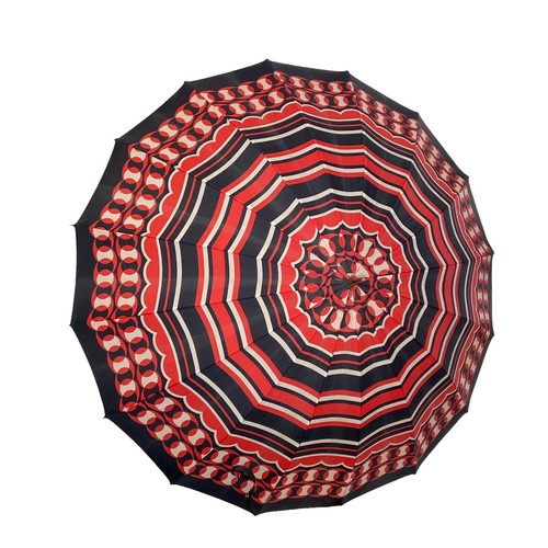 Parapluie Compact Aramis 'S'il Pleut...' Noir/rouge - Occasion, Bon état, Fonctionnel