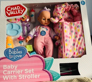 chad valley baby doll carrier