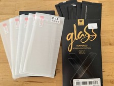 5 Pack - iPhone 14 Tempered Glass Screen Protector 9H Full Clue Clear