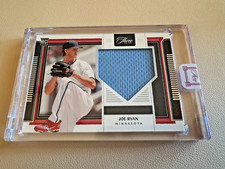 JOE RYAN - 2022 Panini Three & Two - JERSEY RELIC RC Holo SP #d /99