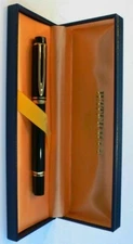 Waterman Le Man Rollerball Pen  Black & Gold Rollerball  Pen  New In Box